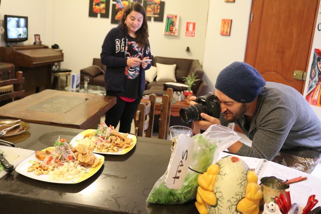 Tierras Viajeras Hostel Cultural Lima Bagian luar foto