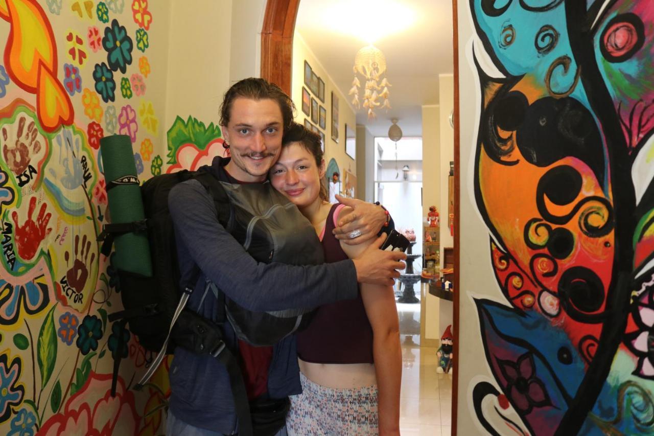 Tierras Viajeras Hostel Cultural Lima Bagian luar foto