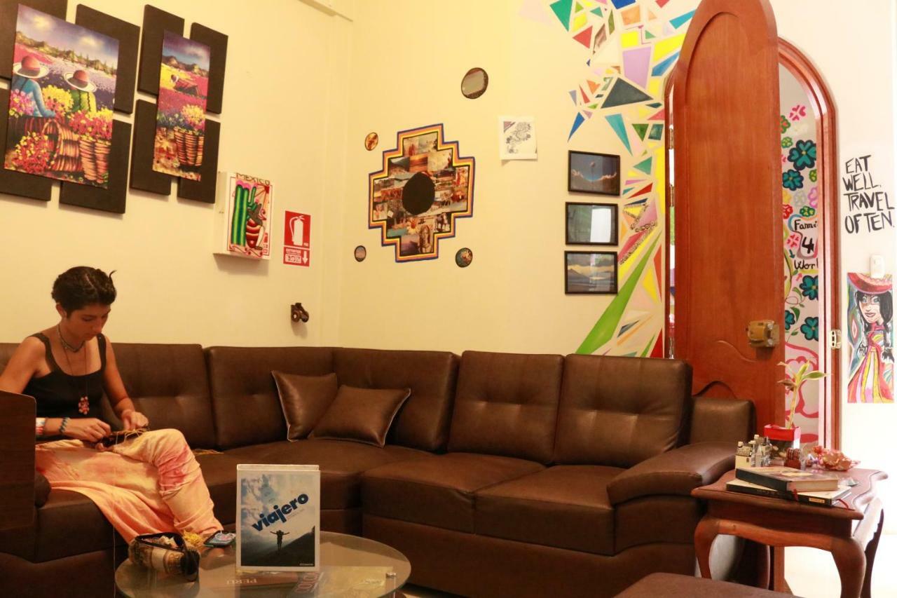 Tierras Viajeras Hostel Cultural Lima Bagian luar foto