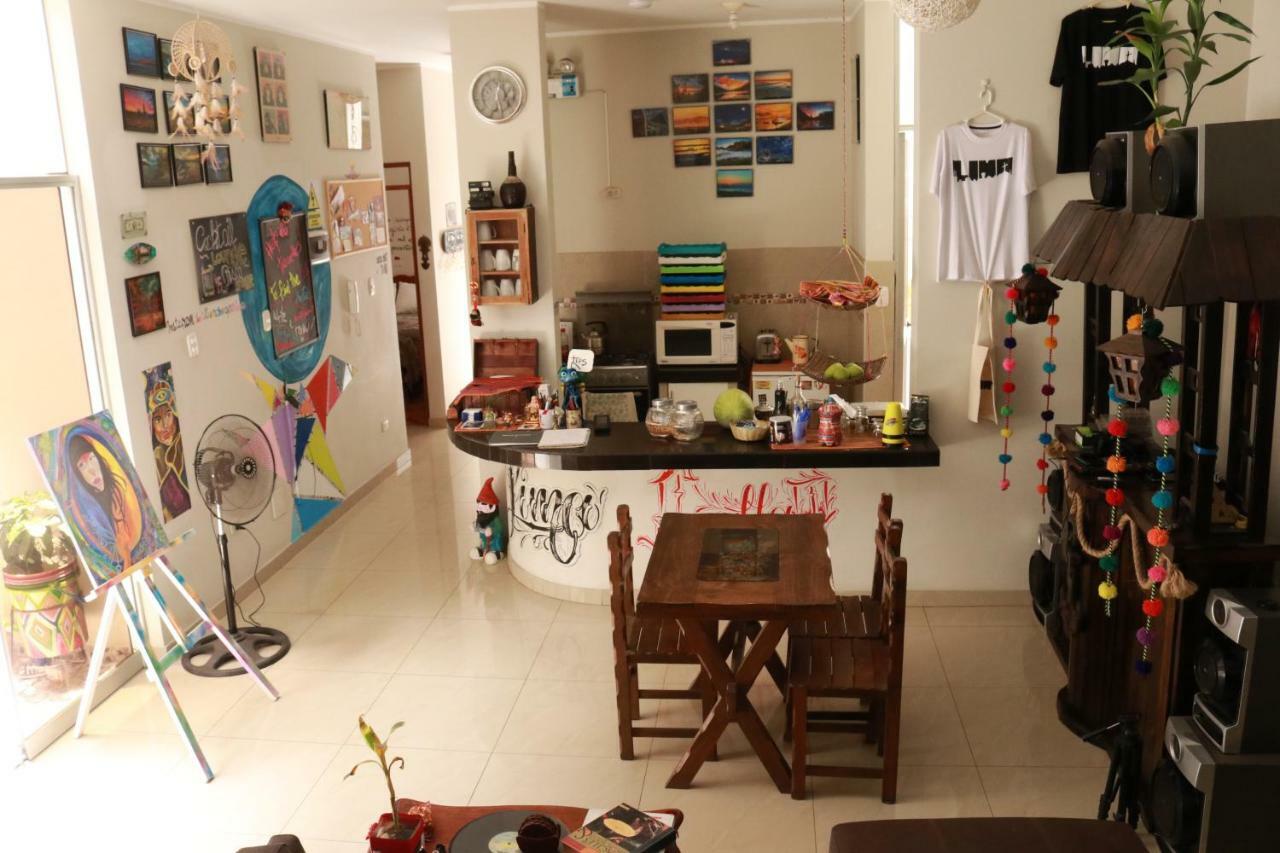 Tierras Viajeras Hostel Cultural Lima Bagian luar foto